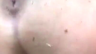 Wife fucks hung guy outside