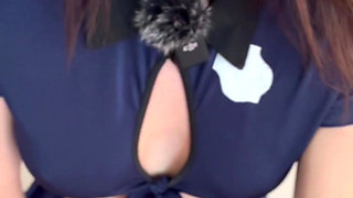 German Police Woman arrested you and you have to eat her pussy
