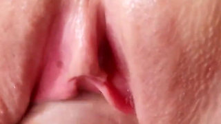Fucking a Pussy with a Thick Cock in Close-up - Cream Pie