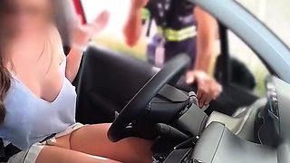 Stranger Groping Wife Ask For Directions.