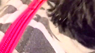 Alliyah Alecia Rubbing on Small Tits