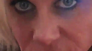 Naughty Smoking Stepmom Wearing a Slink Dress Seduces Me