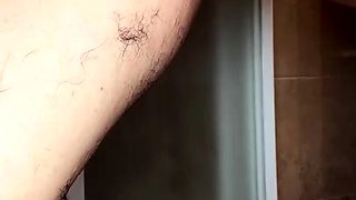 Flexible foot fetish masturbating with feet and hands