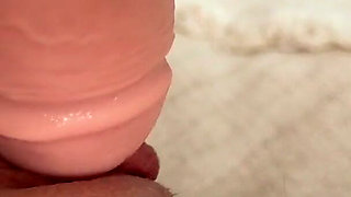 Perfect Pink Fat Pussy Lips Extreme Close up. Slut Love Fingering It Until Orgasm