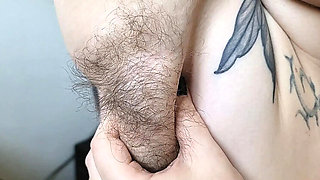 Hairy Armpit Worship & Saggy Tits Relapse - Amateur BBW Aunty Domination