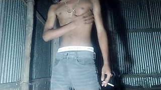 Gay smoking, porn industry star, boys handjob