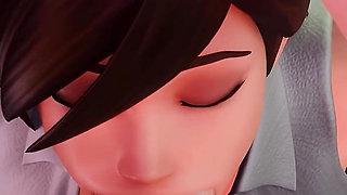Tracer Big Ass Takes Cock - Juicy Wet Pussy - Overwatch 3D Porn