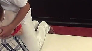 A Popular Magazine Model Massaged in the Clinic - 1