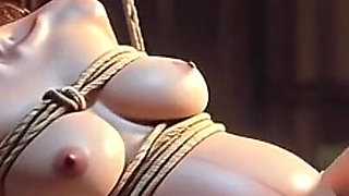 9 Months Pregnant Bound - Extremely Aroused with Tight Wet Pussy