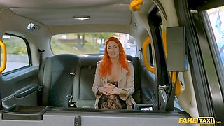 Faux taxi - crimson head from manchester get dicked in a taxi