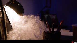 Mikey Star's Bold Strike in a Holiday Scene