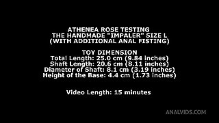 Daniela Garcia Testing The Handmade Impaler Size L (With Additional