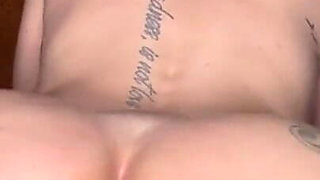 5 Months Pregnant - Oil Massage on Tits up to Anal Creampie