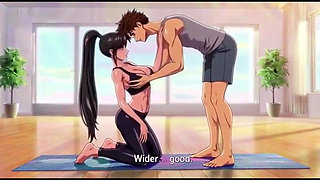 Stepmom's private Yoga Instruction turns extremely hot and taboo 3D Anime