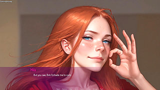 Slutty Wife Teasing and Fucked a Huge Dildo - 3D Hentai Animated Porn - Mila Ai