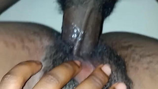 Pink Clit Pussy Meets a Giant Black Cock