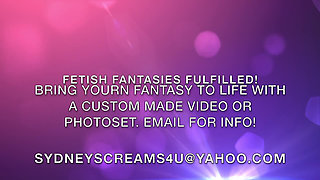Secretary Sydney's Self Spanking Fantasy - HD Wmv
