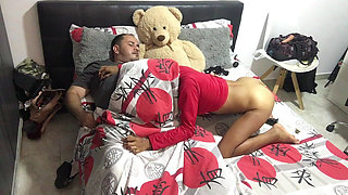 I give my husband's cock a blowjob until I orgasm.