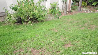 Sneaky Sex - Sneaking Around The Property 1 - Nami Lee