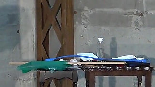 Whipping, Fap and Cum Watching, Post Orgasm Handjob, Eating Own Semen, Punishment for Two Masochists by Mistress