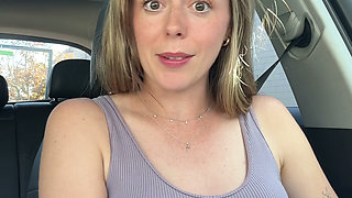 Grabbing a Snack and Cumming Hard in Public!