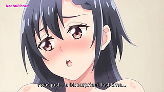 Cute Brunette With Big Boobs Quick Blowjob Before Sleeping - Uncensored