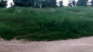 Redhead MILF Almost Caught Panty Stuffing In Public -