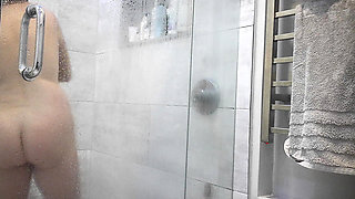 The Shower Scene with Asian Step Daughter Erin Luvin and Her Beautiful Long Nipples by Andrewtatt