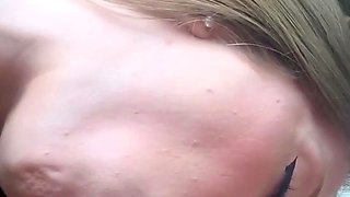 Starbuck Waitress Angelbaexo Sucking Dick In The Car