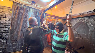 Part 1:- Lanista Bear Punishes His Slave Tawseman