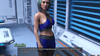 Stranded in Space - Hard Talk with Femdom Military Girl