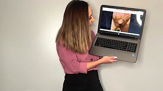 Upskirt babe dirty commeting small dicks