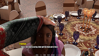 Grandma's house: Indian mature MILF and younger man on wedding ep.45
