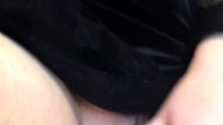 Blonde tight pussy babe solo toy fun in glamour masturbation