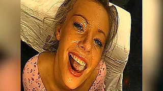 Tina in Sperm Frenzy Wild Gangbang Bukkake Orgy