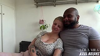 Watching Our Porn Part 7 – Lola Milk & Axel Reigns Big Natural Tits
