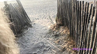 My Wife Luna Morning Beach Anal Blowjob POV Outdoor Italian Housewife HD