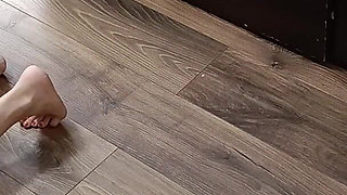 Sexy Wife Workout at Home Naked