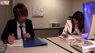 Fantasy Office: Miho the Hot New Worker with a Secret - Scene 4