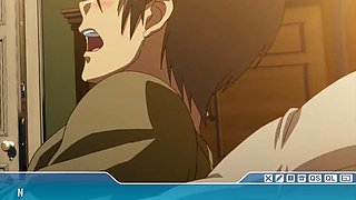 Stepmom Strokes Stepson with Care to Get Every Drop - HENTAI Porn