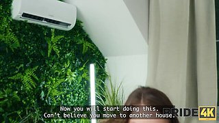 Bride 4K featuring Michael Fly and Milena Ray's hot girls video