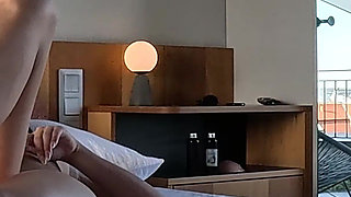 She Rewards My Massage with a Wet Blowjob
