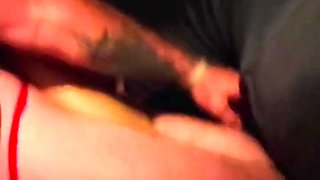 Wife Finds Husband In Panties, Wakes Him With A Large Bad Dragon Ika The, Full Vid On Of