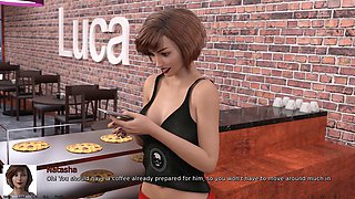 Cheating girlfriend and her lover humiliate her cuck boyfriend in this wild scene