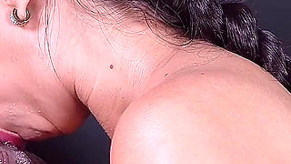 Laeris Slobbery Blowjob Cumming Inside Her Mouth